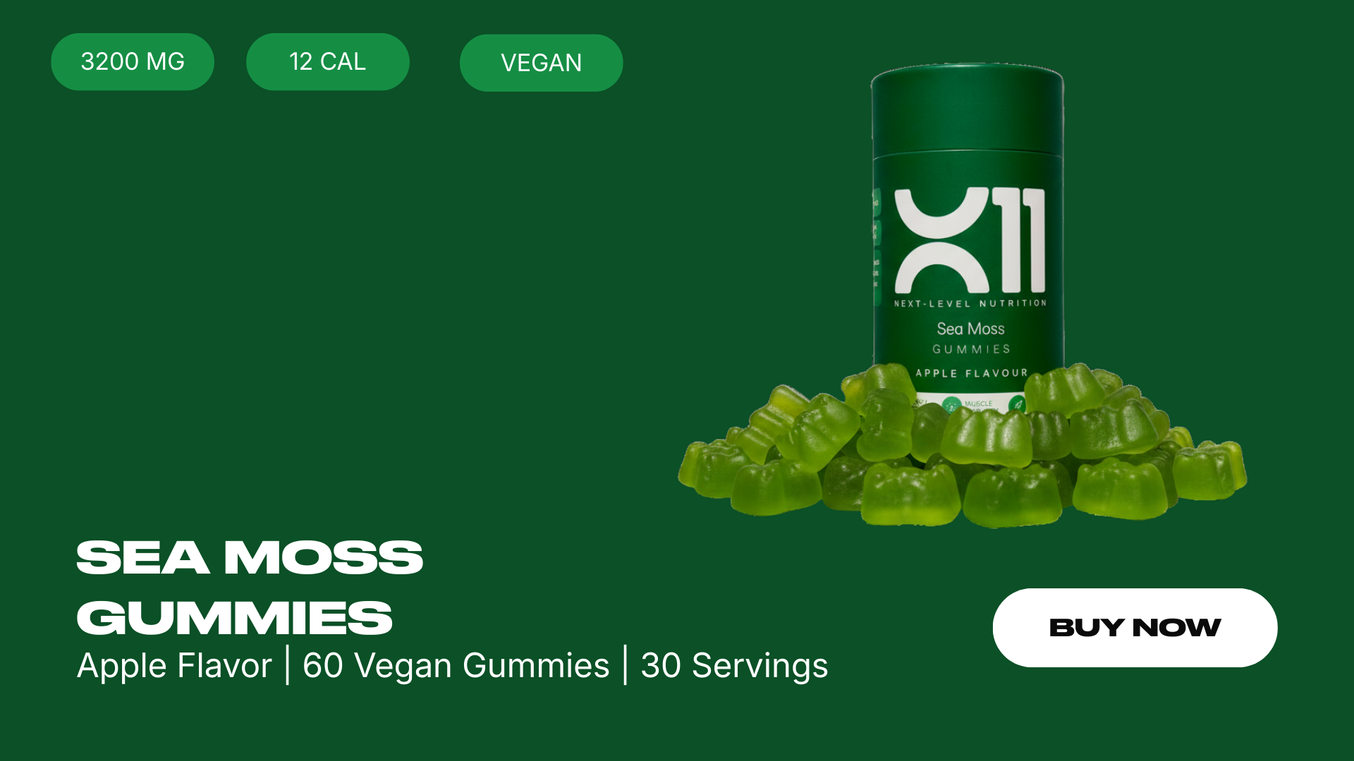 X11 Sea Moss Gummies