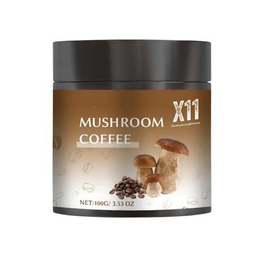 Sugar Free 10-in-1 Mushroom Instant Keto Coffee | 3.52 oz | X11 | Supports Stress Reduction & Mental Clarity | Adaptogenic Mushroom | Keto Supplements